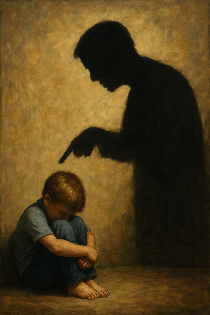 بازنمایی نمادینی از سایه ظلم تربیتی