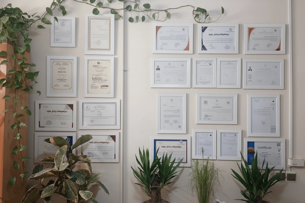 مدارک محسن درخشان نسب روانشناس در شهریار